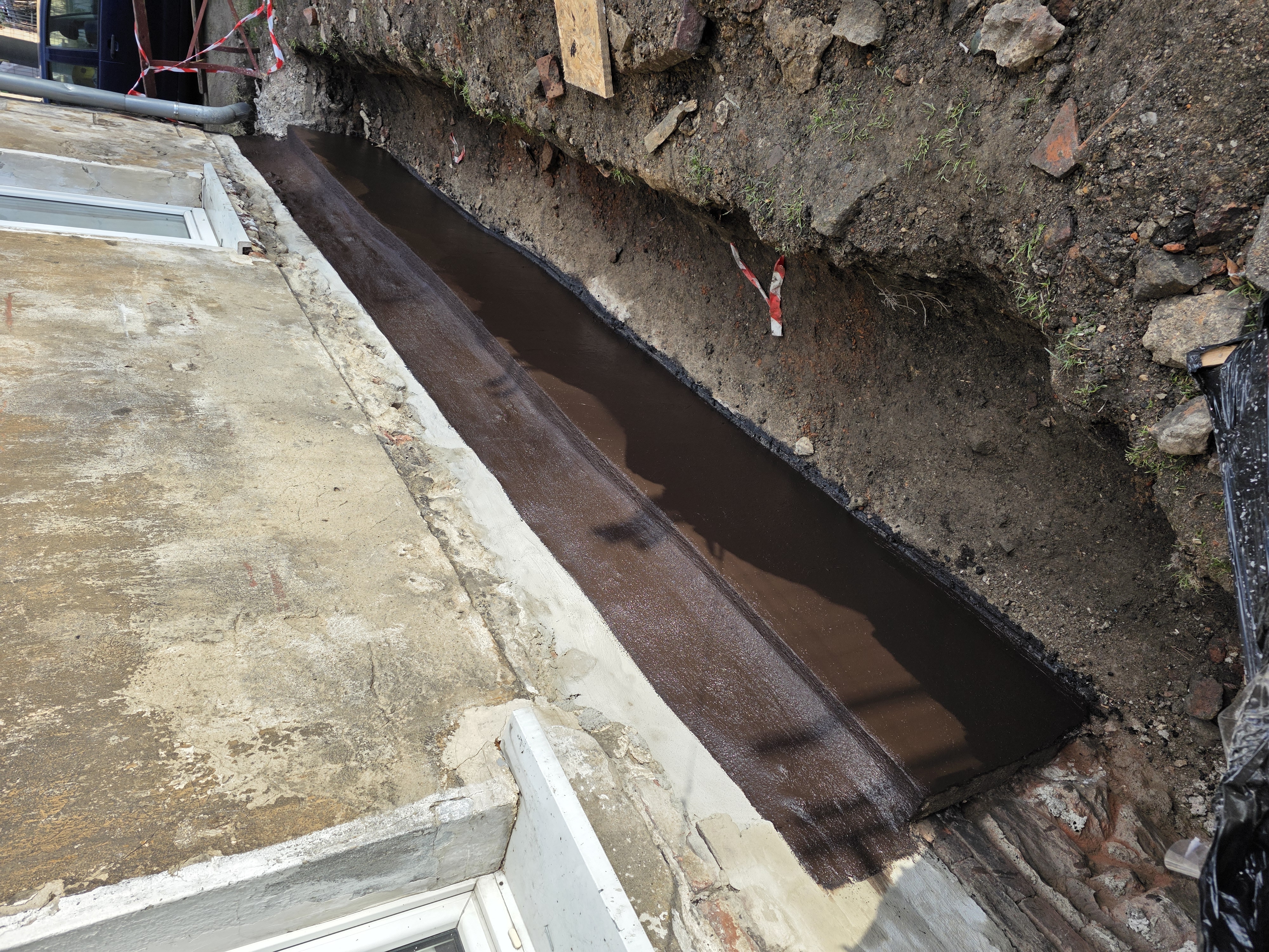 Zabezpieczenie fundamentu w Dzierżoniowie